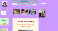 Desktop Screenshot of kunst-malschule.de