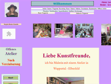 Tablet Screenshot of kunst-malschule.de